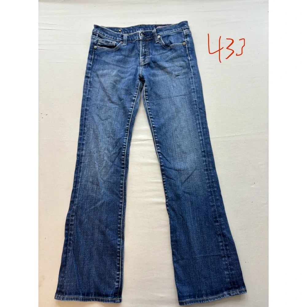 Vigoss Jeans Women's Size 9 Low Rise Medium Wash Bootcut Denim Pants
